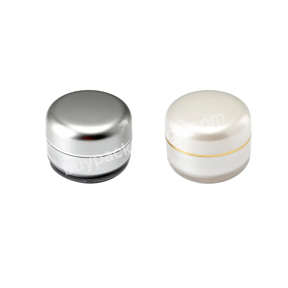 Wholesale 50g Knob Type Bronzing Plastic Cosmetic Storage Jars