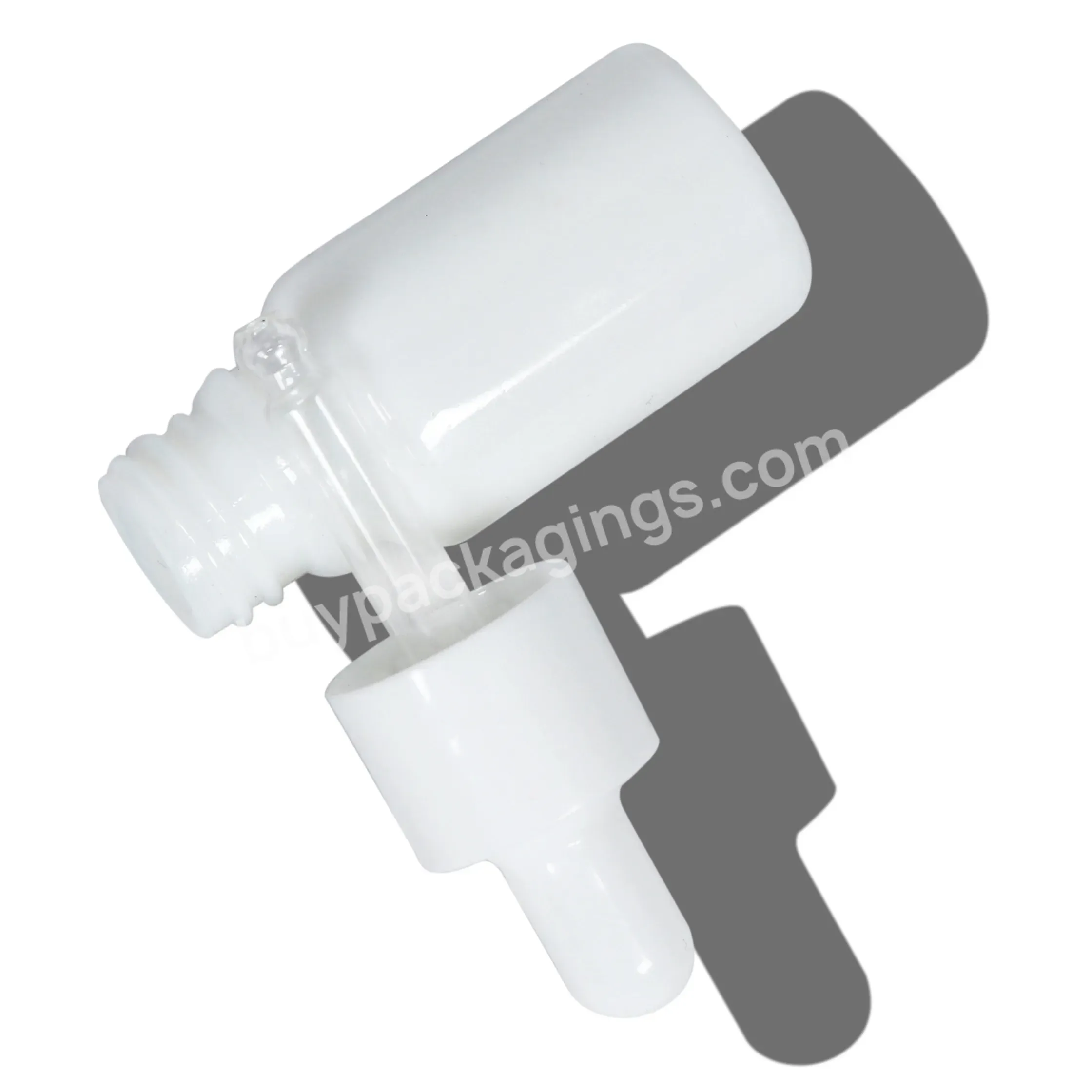 Wholesale 50ml 100ml White Porcelain Round For Essential Oil Glass Dropper Bottle