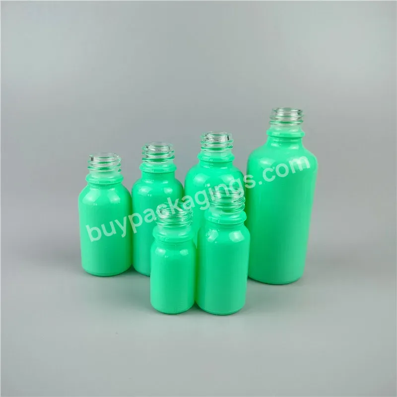 Wholesale 5ml 10ml 15ml 20ml 25ml 30ml 50ml 100ml Empty Green Glass Dropper Bottle For Essential Oil - Buy Green Glass Dropper Bottle,Glass Essential Oil Bottle,Green Glass Bottle.