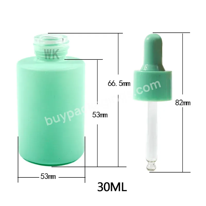 Wholesale 5ml 10ml 15ml 20ml 30ml 50ml 100ml Flat Shoulder Essential Oil Glass Dropper Bottle Packaging