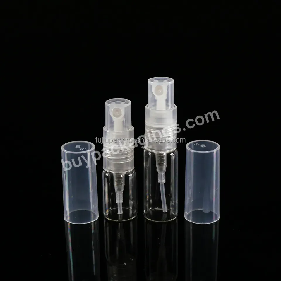 Wholesale 5ml 10ml Clear Perfume Glass Spray Bottle Flacon Parfum 2ml Parfum Small Tester Bottles