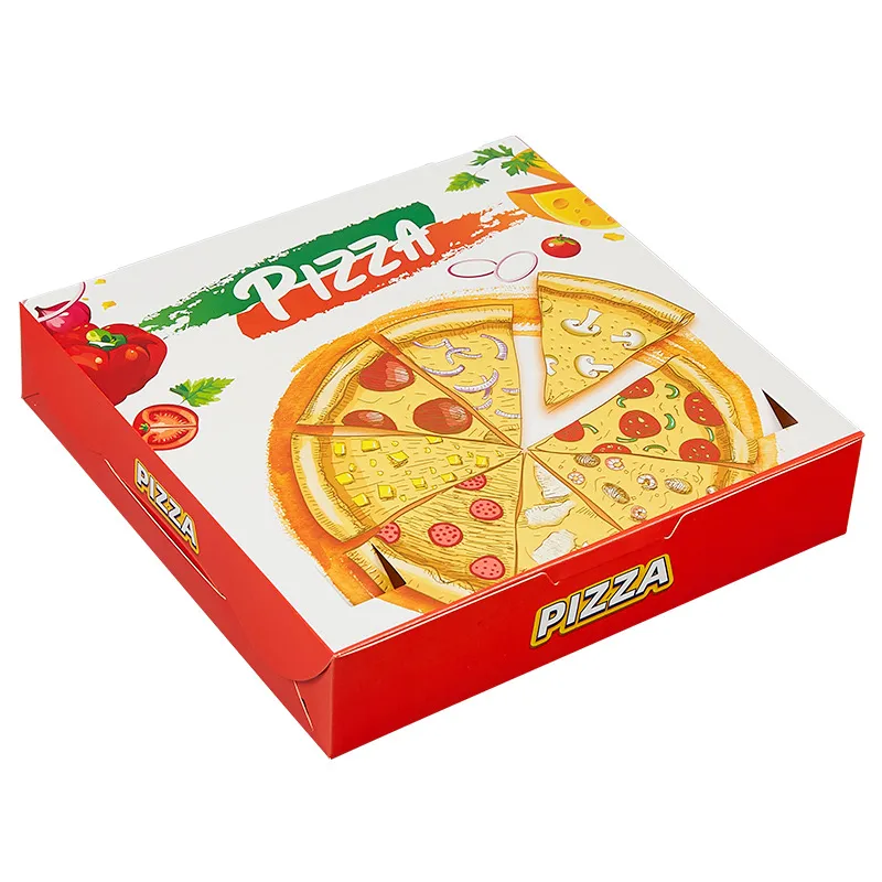 Wholesale 8 10 12 16 inch reusable cheap pizza boxes with logo pizza boxes 12 inch with logo 12\ pizza box