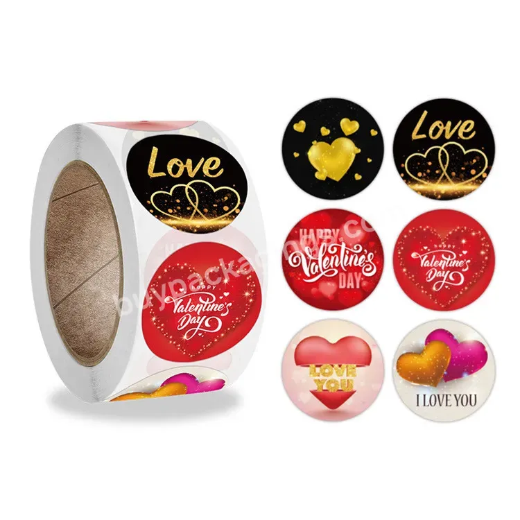 Wholesale Adhesive Round Labels Hot Gold Foil Flower Custom Vinyl Roll Thank You Sticker