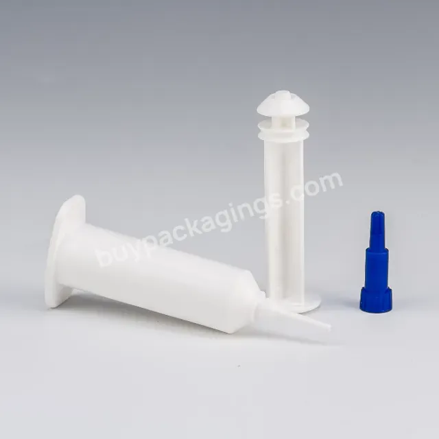 Wholesale Animal Health Products Packaging Plastic Syringe Veterinary Dry Cow 13ml Intramammary Syringe With Caps