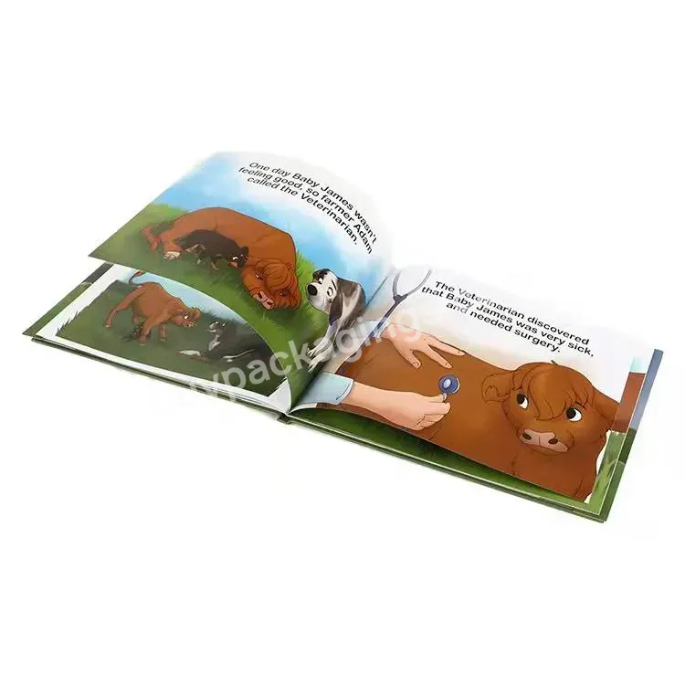 Wholesale Animal Learning Soft Cover Book The Real Decorative Books Custom Full Colors Printing