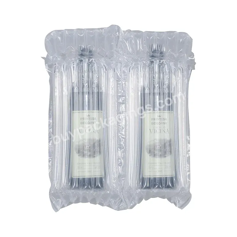 Wholesale Anti-static Air Column Custom Clear Shockproof Packaging Plastic Bubble Bag