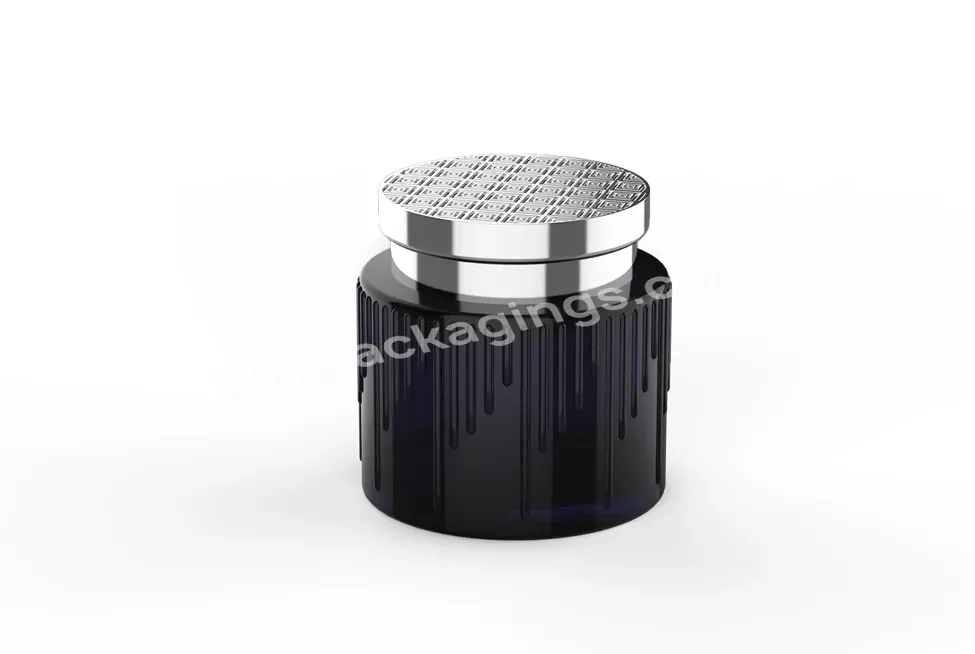 Wholesale Arabic Cylinder Black Costom Color Glass Jar For Bakhoor