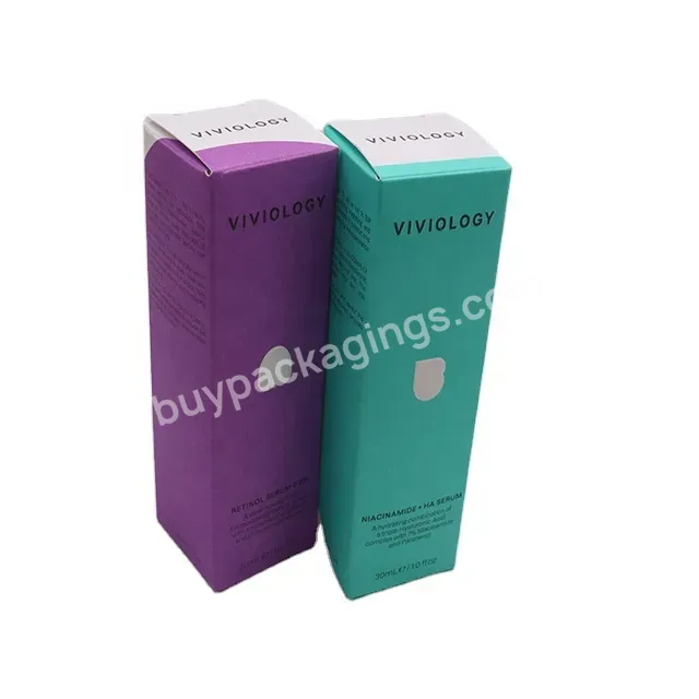 Wholesale Auto-lock Bottom Box Cosmetic Packaging Paper Box