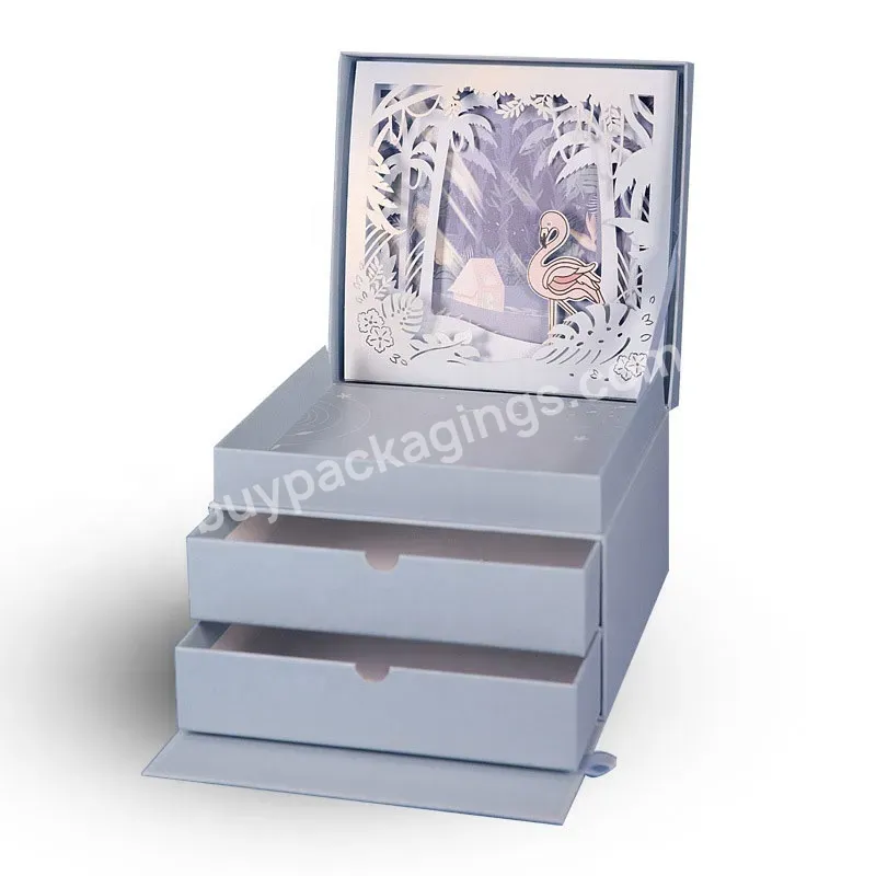 Wholesale Biodegradable Custom Logo Cardboard Gift Cake Shipping Boxes Moon Cake Box
