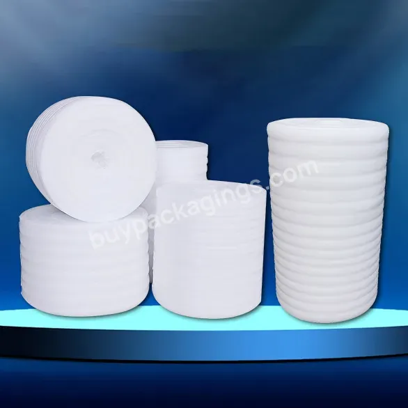 Wholesale Biodegradable Foam Roll Sensitive Product Protective Packaging Epe Foam Rolls Packaging Foam Bubble Rolls