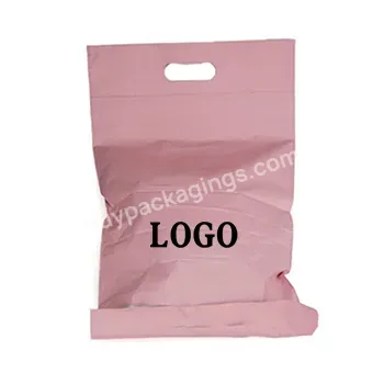 Wholesale Biodegradable Poly Mailer Cornstarch Made Compostable Shipping Bags With Handle