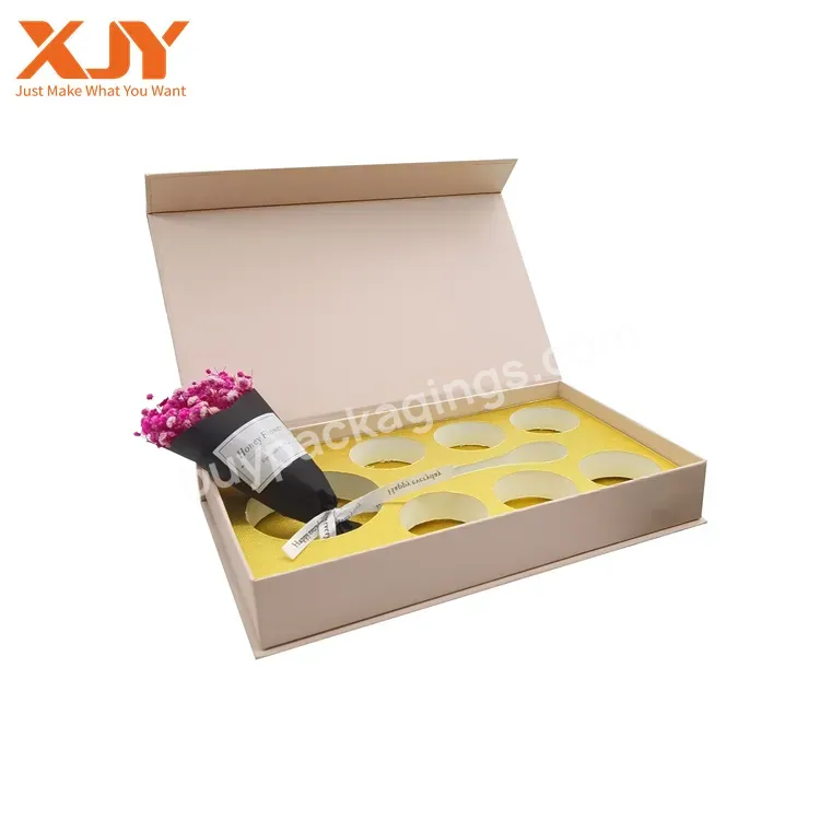 Wholesale Black Food Gift Paper Box Dry Fruits Dates Nuts Display Storage Dates Box