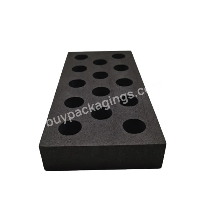 Wholesale Black Perfume Bottle Paper Gift Packaging Box Eva Foam Packing Lining