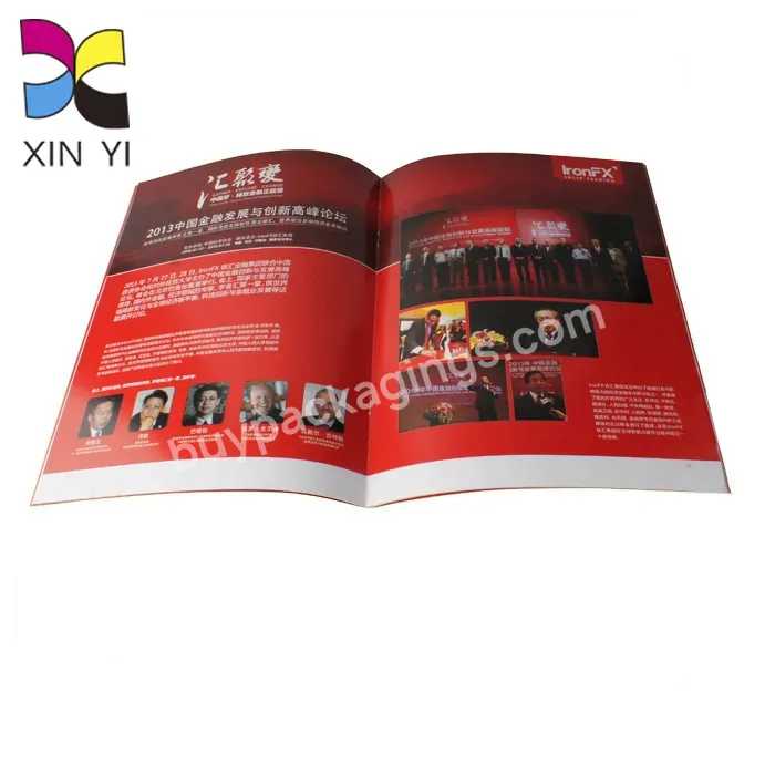 Wholesale Blank Saddle Stitched Books Logo Design Printing Books Soft Cover