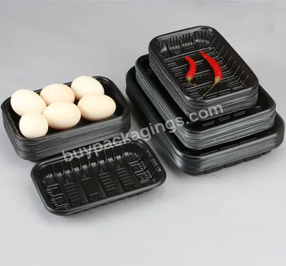 Wholesale Blister Packing Egg Trays Meat Packaging Plastic Tray