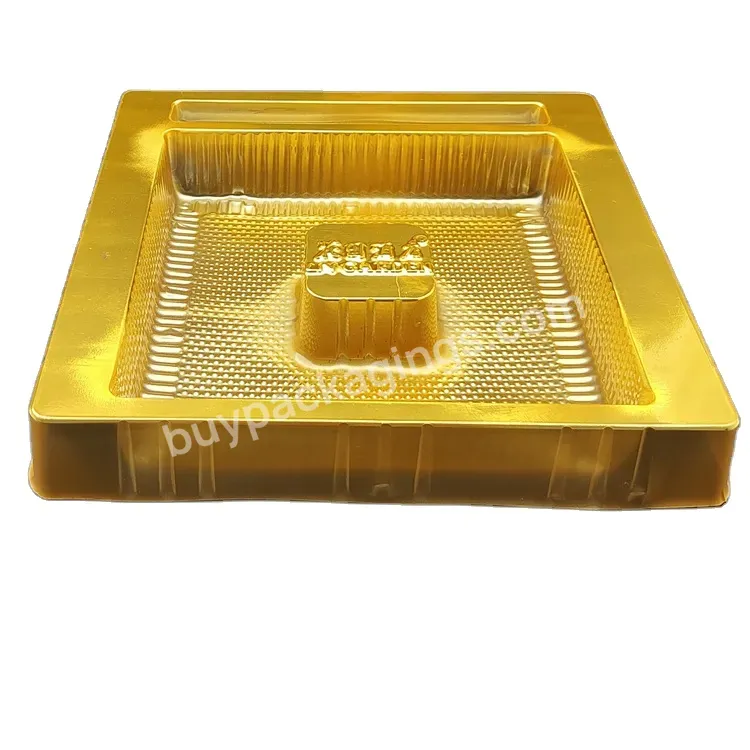 Wholesale Blister Plastic Macaron Mooncake Trays Pvc Packing Small Food Tray