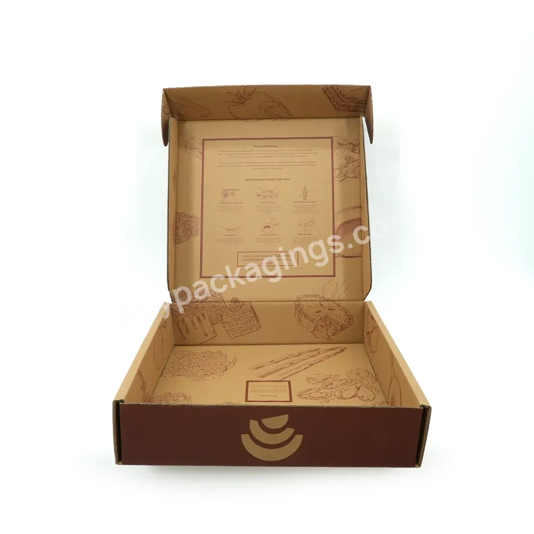Wholesale Bulk Custom Logo Kraft Paper Mailer Boxes Hot Selling Pack Pan Durable Shipping Boxes