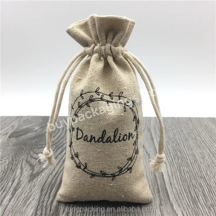 Wholesale Burlap Jute Favor Bags With Logo