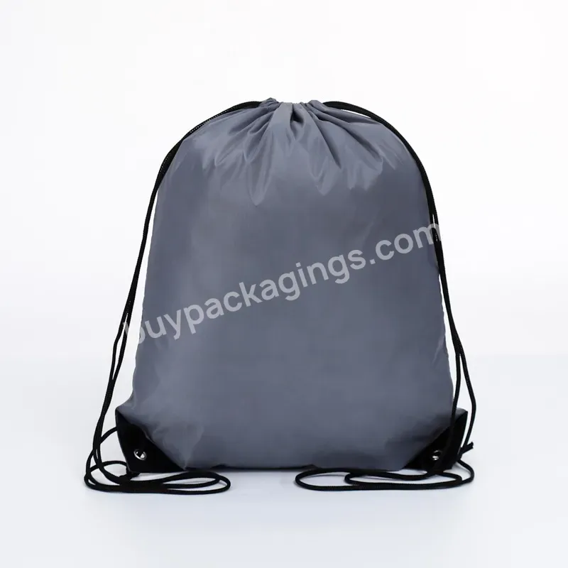 Wholesale Canvas Bulk Nylon Bag Drawstring Backpack Bags Cinch Sack