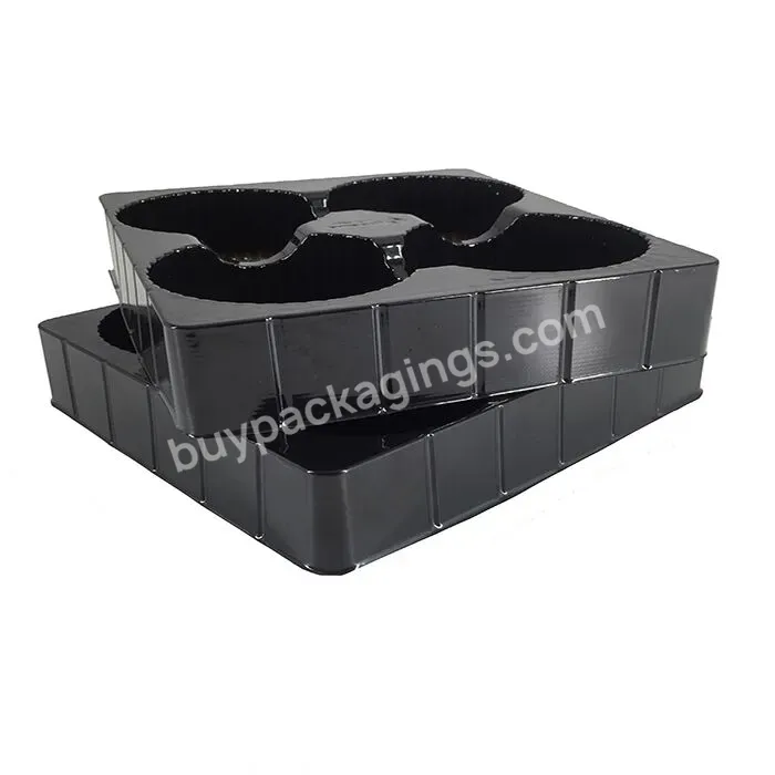 Wholesale Cheap Black Plastic Plant Tray Square Plant Saucer/flower Pot Tray