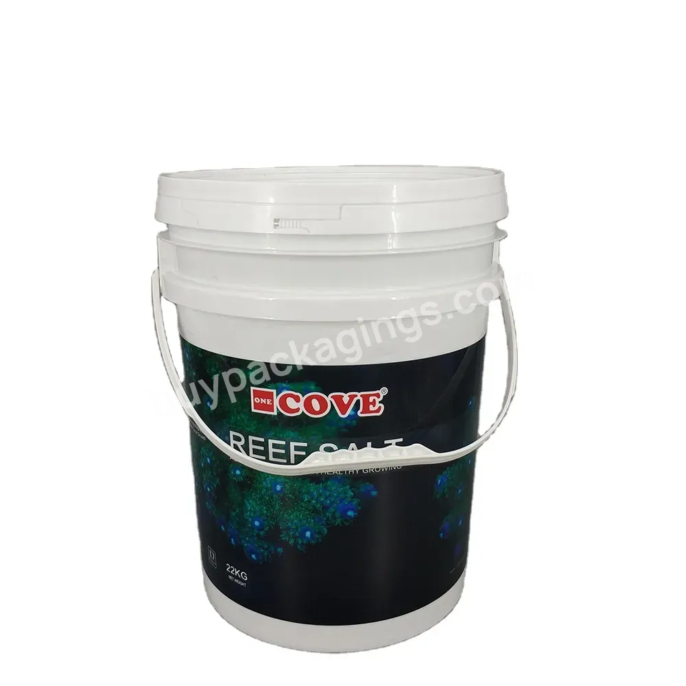 Wholesale Cheap Bulk 20l Large Round Plastic Pails With Lid And Handles