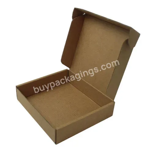 Wholesale Cheap Custom Logo Corrugated Blank Kraft Cardboard Paper Box For Packaging - Buy Wholesale Custom Recyclable Cardboard Boxes,Recyclable Paper Gift Box,Paper Box For Packaging.
