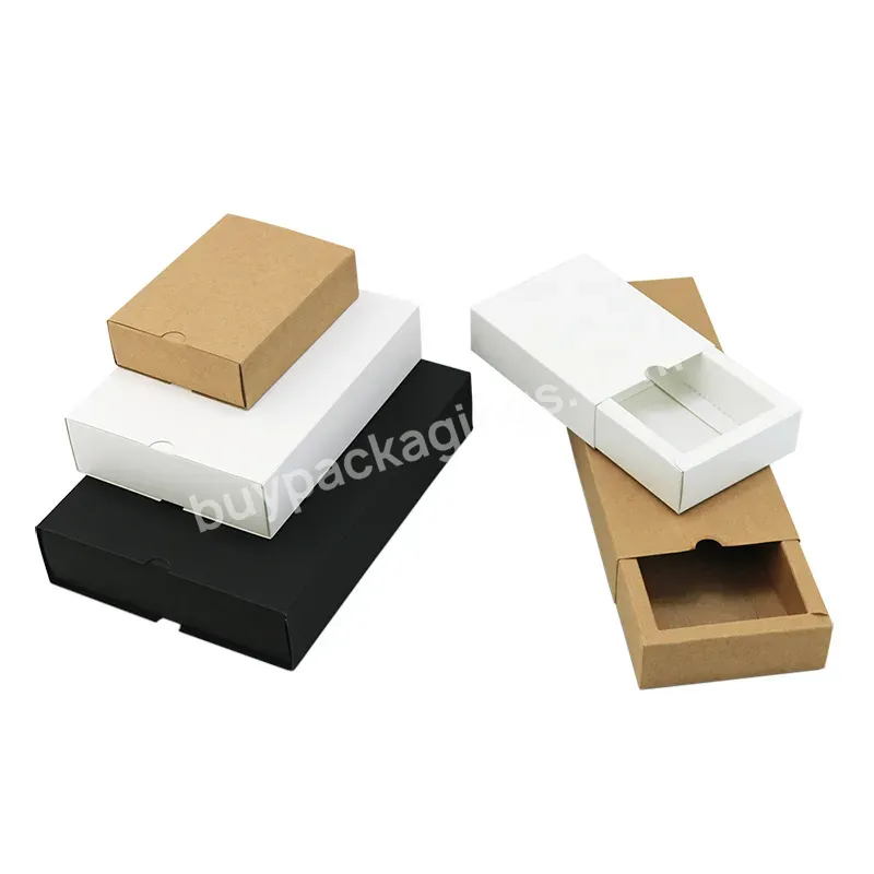 Wholesale Cheap Custom Logo Printed Drawer Tea Cosmetic Paper Packaging Box