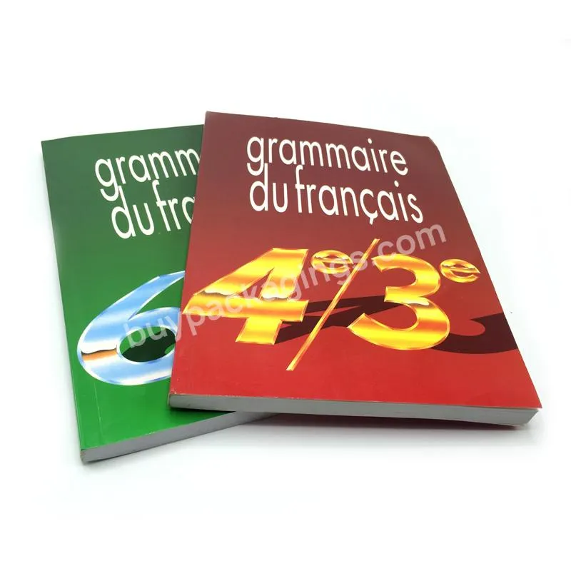 wholesale cheap customer French book,African school textbook printing