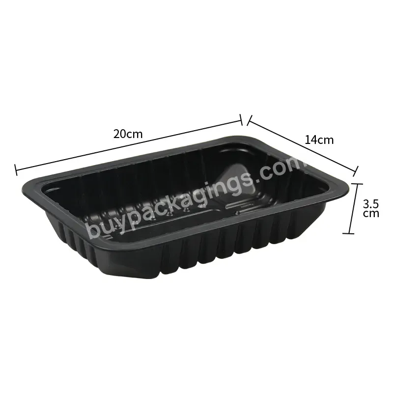 Wholesale Cheap Price Take Away Fruit Salad Meat Cookie Bowl Packaging Box Disposable Plastic Tray