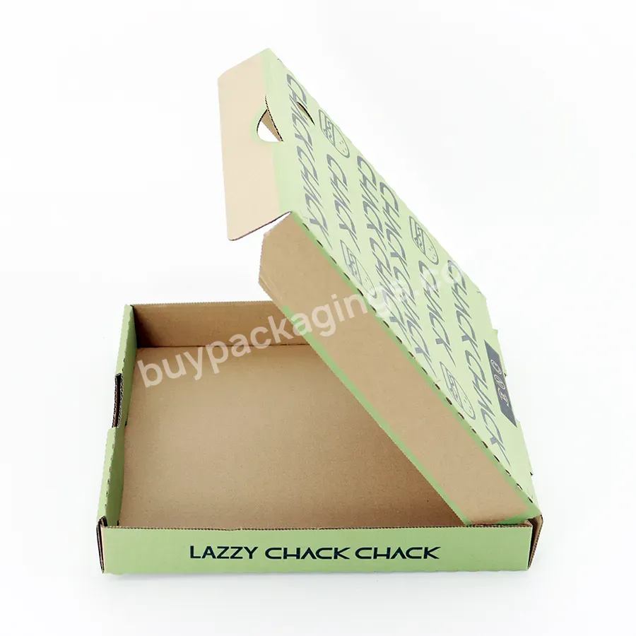 Wholesale Cheap Takeaway Pizza Box Packaging Boxes Custom Logo Corrugated Pizza Box