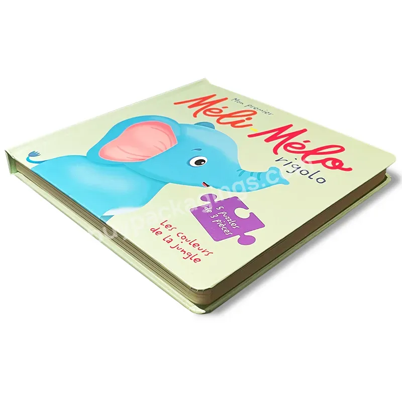 Wholesale Child Book Kids Children English Short Story Round Corner Board Book Children' Board Book Printing Service