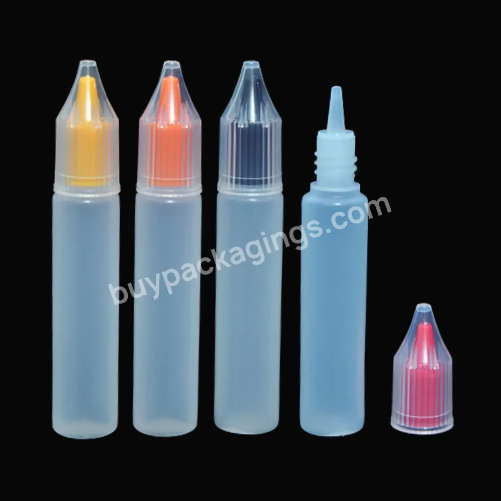 Wholesale Childproof Cap Type Bottle 10ml 15ml 30ml Pen Shape Oil Plastic Squeeze Bottle With Dropper
