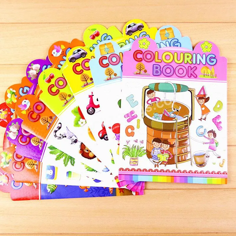 Wholesale Children Drawing Book Education Cheap Coloring Book For Kids