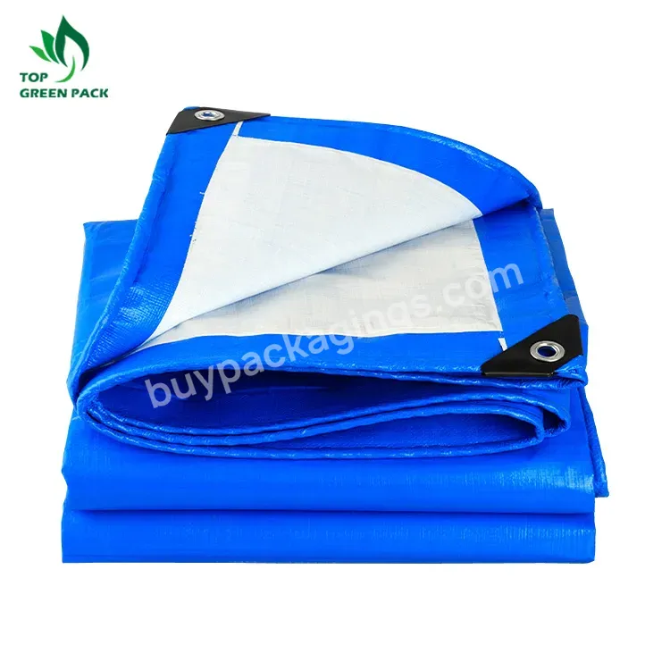 Wholesale China Waterproof Sunscreen Plastic Custom Pe Car Trailer Cover Fish Pond Tent Tarp Sheet 70gsm Tarpaulin