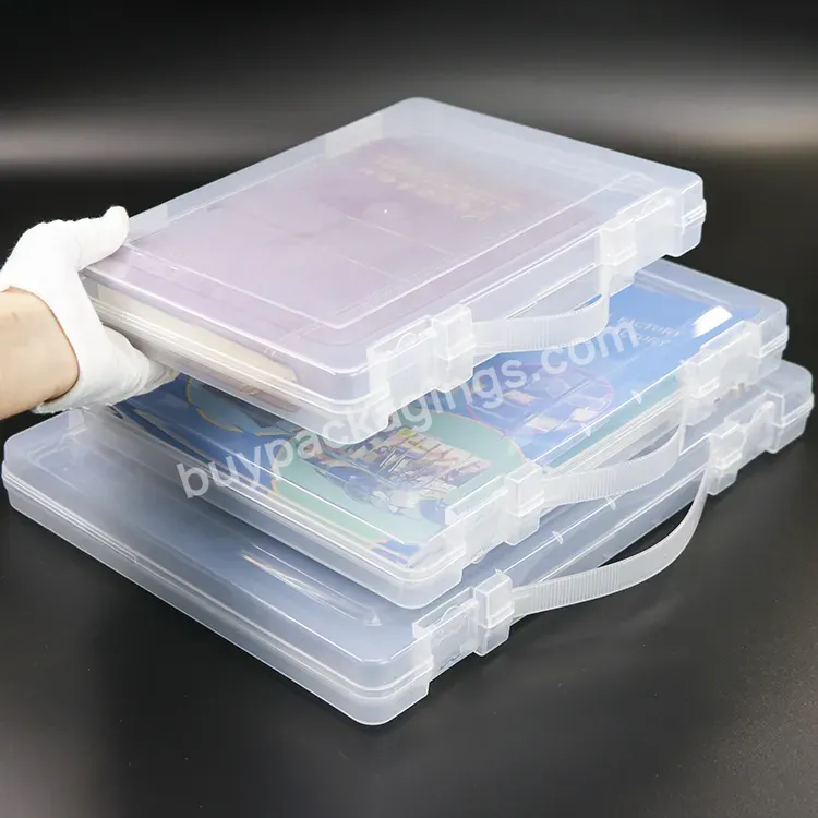 Wholesale Clear Custom Waterproof Hangings Files A4 Office Stationery Plastic Pp Handle File Folder - Buy Plastic File Folder Box,A4 Plastic Folder,Travel Document Holder.