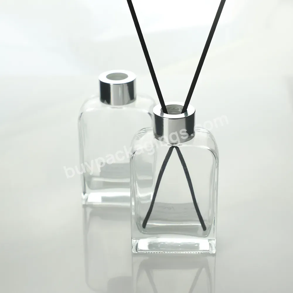 Wholesale Clear Empty 30ml/50ml/100ml Refillable Cosmetic Glass Bottle Cologne Fragrance Perfume Reed Diffuser Bottle