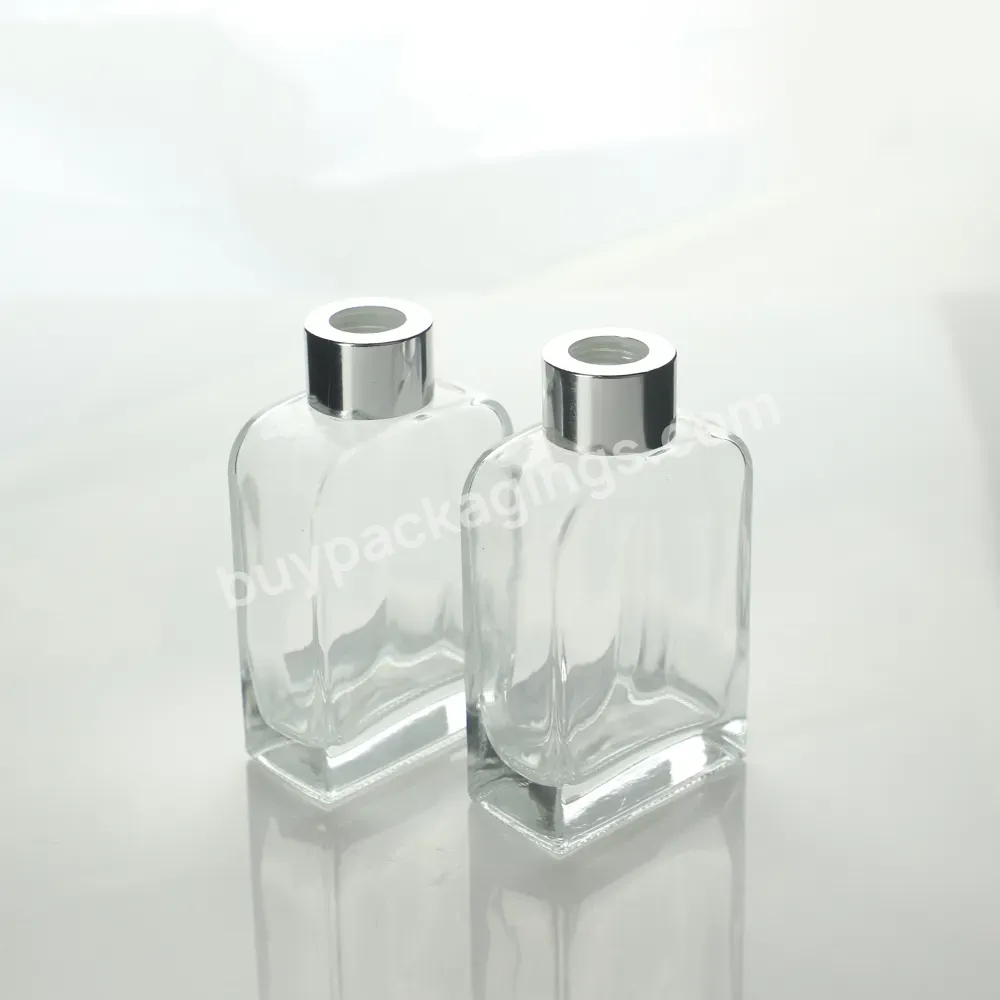 Wholesale Clear Empty 30ml/50ml/100ml Refillable Cosmetic Glass Bottle Cologne Fragrance Perfume Reed Diffuser Bottle