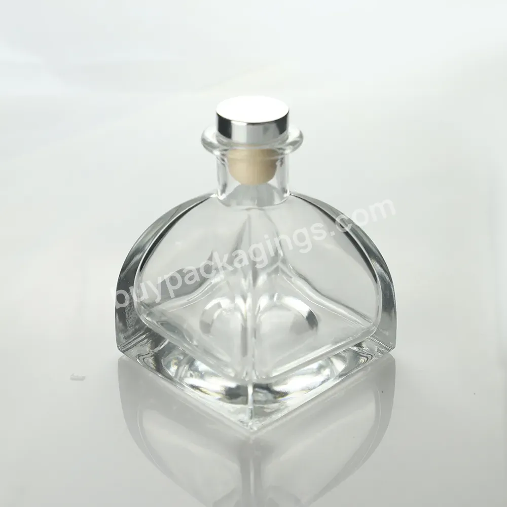 Wholesale Clear Empty Aroma Difusores Glass Reed Diffuser Bottle Diffuser Bottle Home Fragrance Reed Stick Diffuser Reed