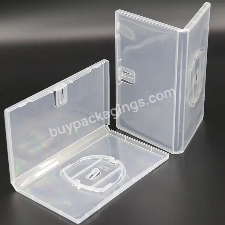 Wholesale Clear Hard Shell Plastic Gaming Cd Disc Box Game Card Case For Umd Psp Xbox 360 Playstation 2 3 4 5 Ps5 Vita Game Boy