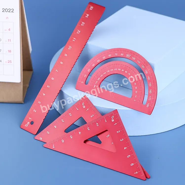 Wholesale Clear Plastic Drafting Ruler Set Triangle Ruler Math Drawing Tools Protractor Geometry Box Set - Buy Geometry Box,Drafting Ruler,Math Tools Set.