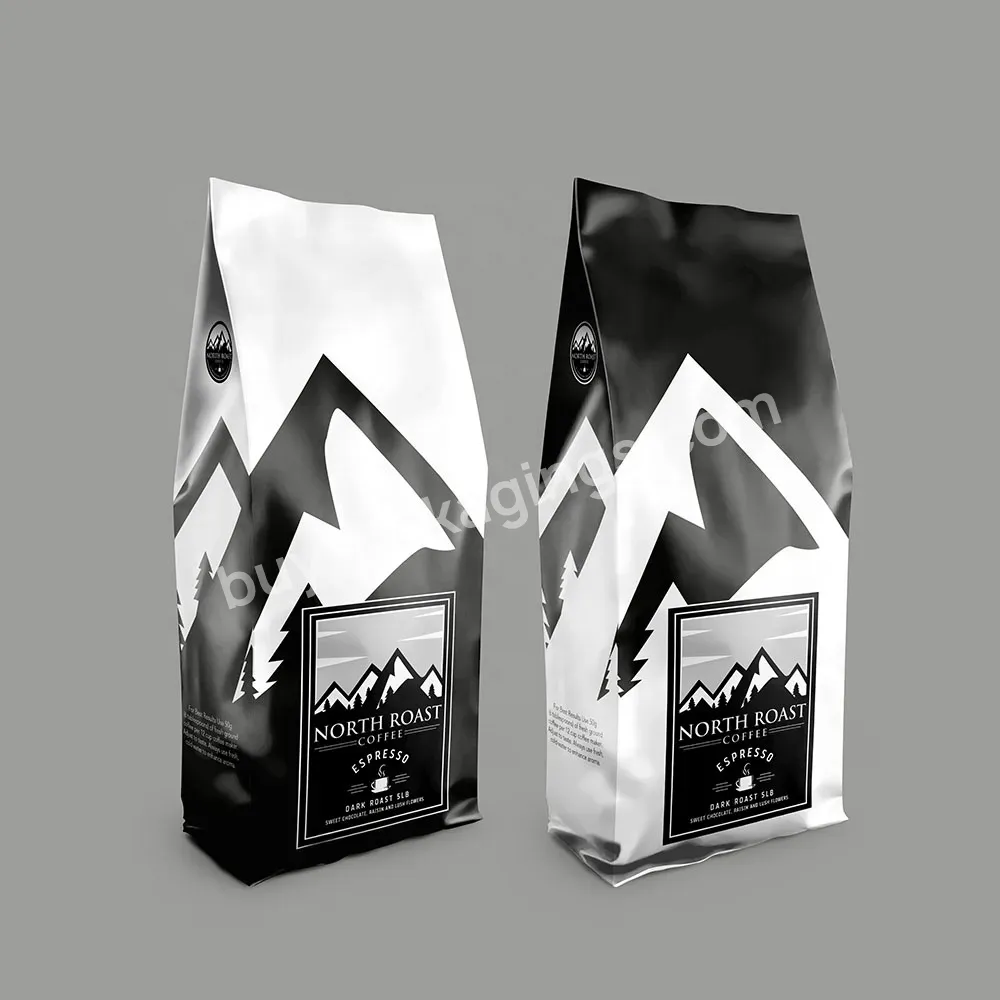 Wholesale Coffee Packaging Bags With Valve Aluminium Foil Side Gusset Coffee Bags - Buy Coffee Bags Custom Printed,Coffee Packaging Bags,Coffee Bag With Valve.
