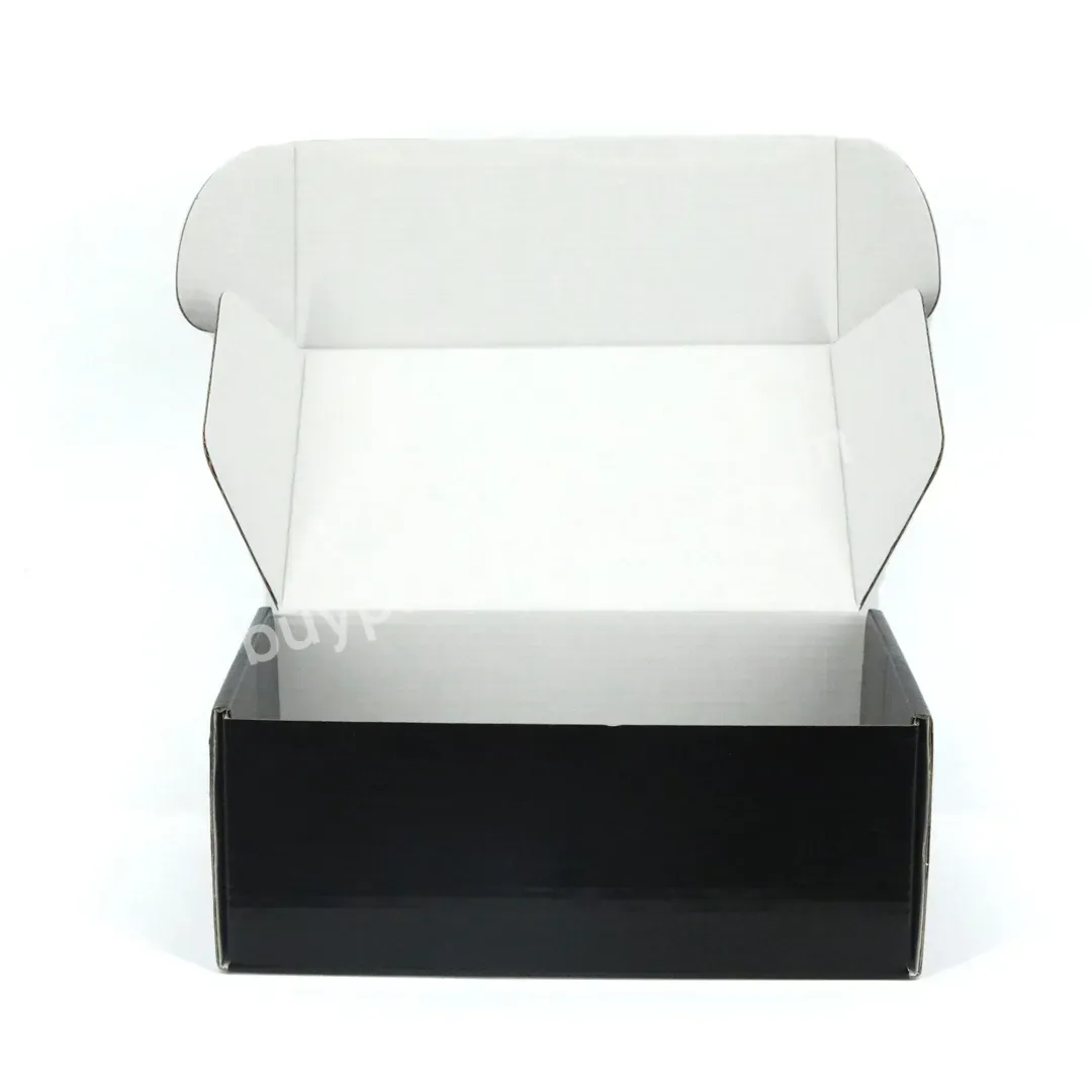 Wholesale Color Garment Packaging Corrugated Boxes Cardboard Craft Paper Local Shipping Mail Box For Hair Wig Packaging