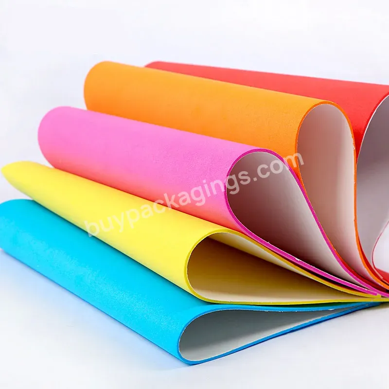 Wholesale Colored Eva Sponge Foam Paper Kindergarten Hand Craft Scrapbooking Paper Diy Craft Sponge Paper 10sheets Per Bag