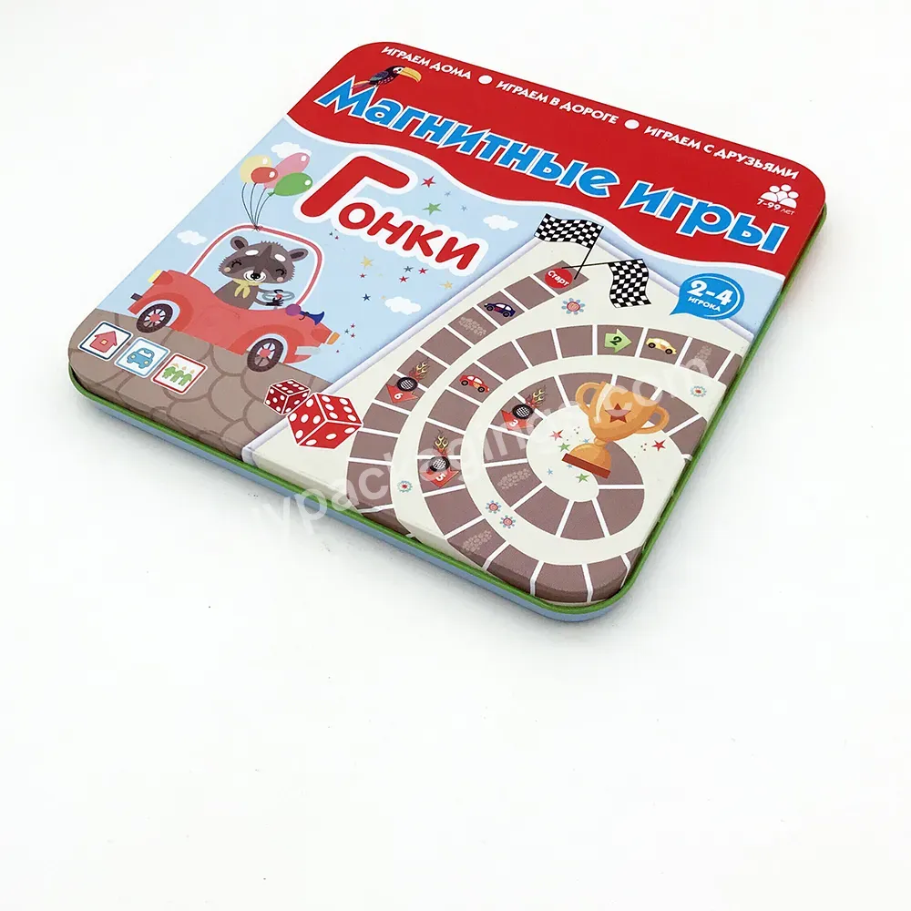 Wholesale Colored Printing Custom Kids Board Game Tin Box - Buy Board Game Tin Box,Custom Tin Packaging,Card Rectangular Tin Box.