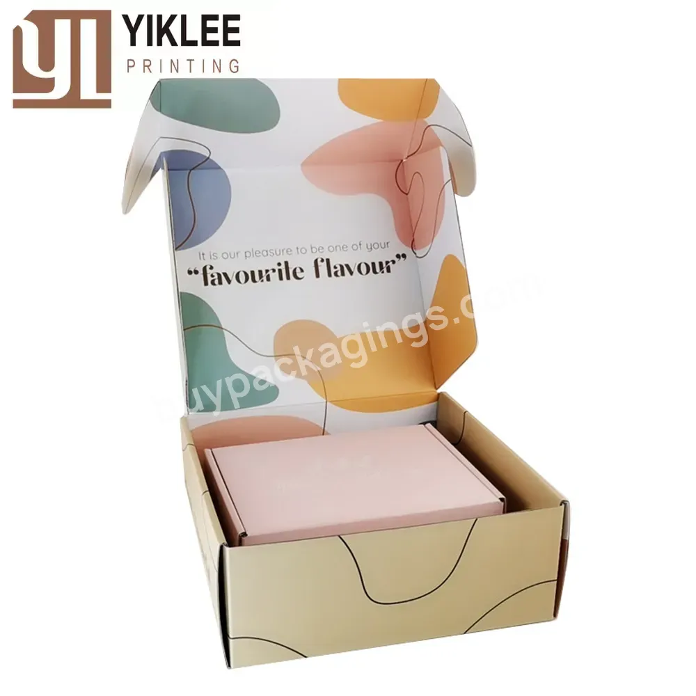 Wholesale Corrugated Paper Boxes Paper Corrugated Box Foldable Postal Delivery Paper Boxes For Clothes Mailer Shipping Carton