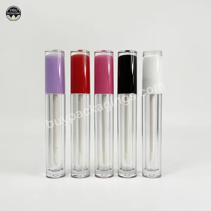 Wholesale Cosmetic Lip Gloss Bottle Black White Lip Gloss Tube - Buy Lip Gloss Tubes Green,Lip Gloss Container Vendors,Lip Gloss Packaging Matte.