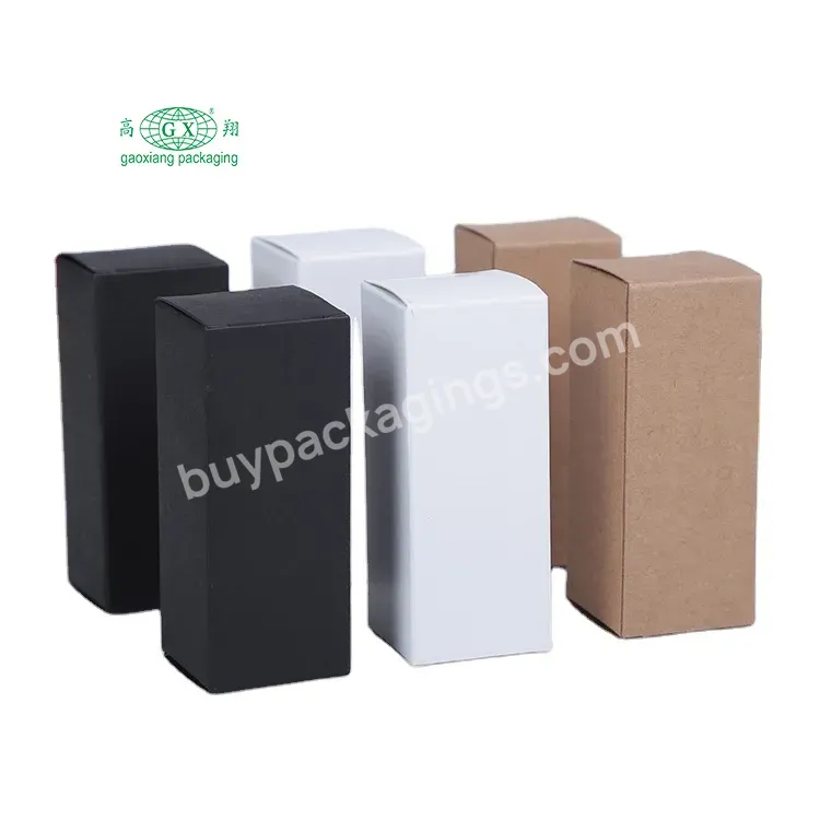 Wholesale Cosmetic Packaging Box Custom Design Essential Oil Bottle Box Kraft Paper Box