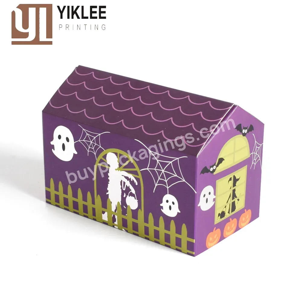 Wholesale Creative Halloween Pumpkin Packaging Box Happy Helloween Party Decor Trick Or Treat Supplies Paper Box Gift Boxes