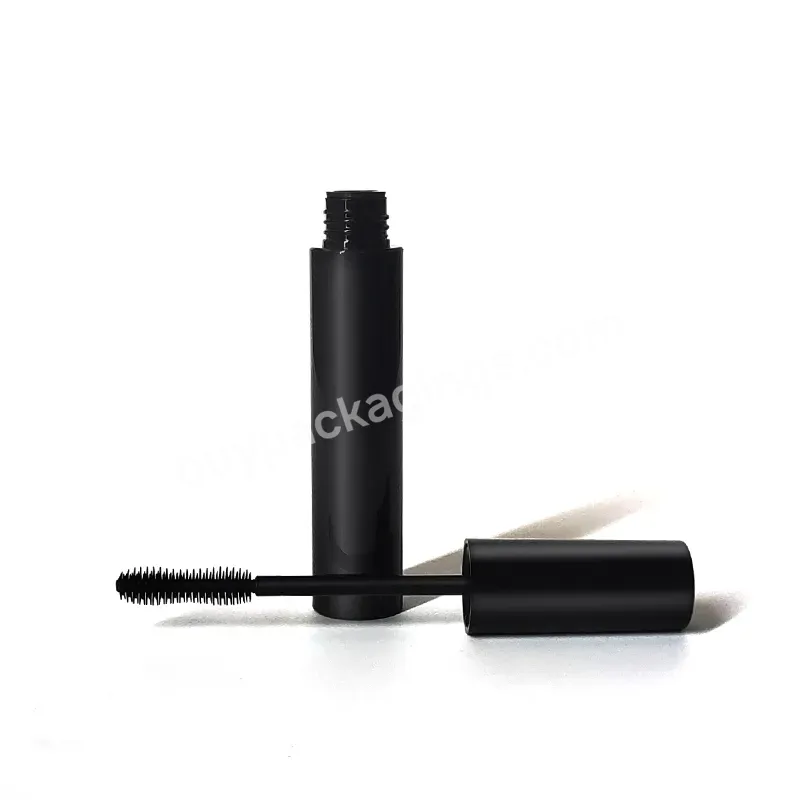 Wholesale Custom 15ml Plastic Black Empty Mascara Wand Tube Bottle Mascara Packaging Tube With Mascara Brush