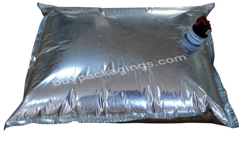 Wholesale Custom Aluminum Foil Wine Bag Bag In Box Valve Empty Bib Milk Bag In Box